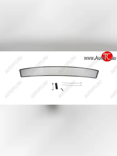 Сетка в бампер внешняя Arbori (Черная 10 мм) Chery Tiggo 4 (2018-2023) 1-ый рестайлинг