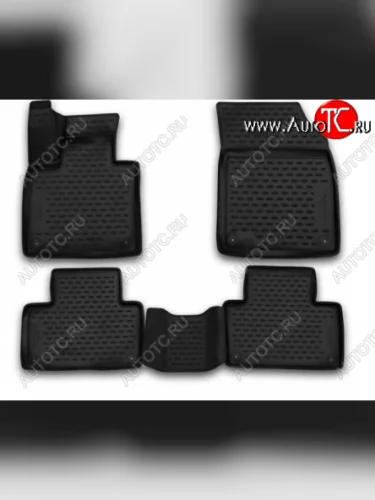 Комплект 3D ковриков салона Element (полиуретан) Chery Tiggo 7 PRO (2019-2025)