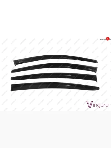 Дефлекторы окон Vinguru Hyundai Elantra  AD (2016-2019) дорестайлинг