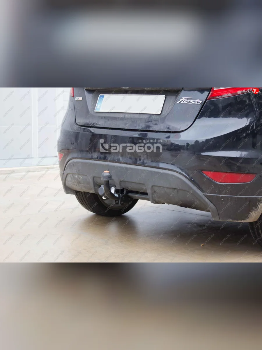 Фаркоп Aragon. (шар A) Ford Fiesta 6 хэтчбэк 3 дв. рестайлинг (2012-2019)  с доставкой в г. Керчь