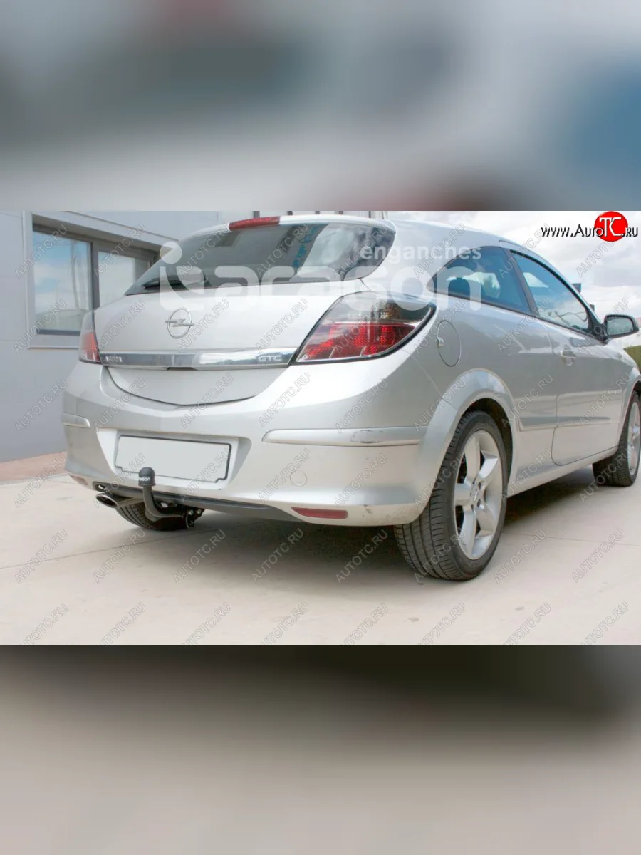 Фаркоп Aragon. (шар A) Opel Astra H GTC хэтчбек 3 дв. дорестайлинг (2004-2006)  с доставкой в г. Керчь