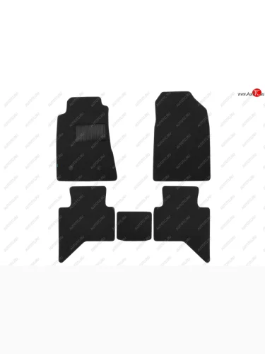 Текстильные коврики салона Klever Premium Isuzu D-Max  RT85,TFR DoubleCab (2015-2021) рестайлинг