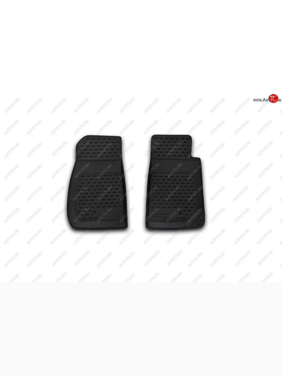 Комплект ковриков салона Element (полиуретан) 2 doors Jeep Wrangler JK 3 дв. дорестайлинг (2006-2010)  в Самаре Самарской области