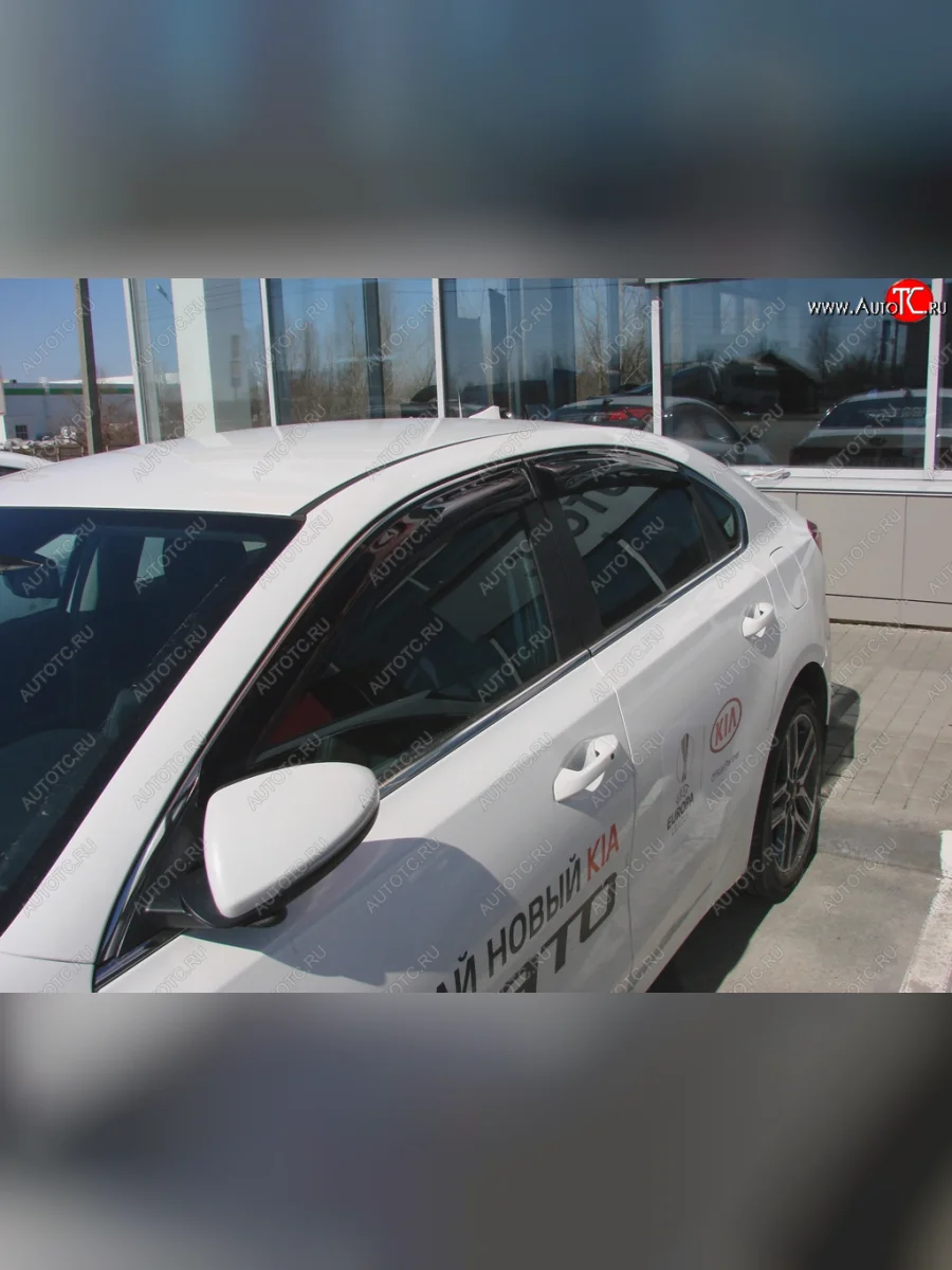 Дефлектора окон SIM  KIA Cerato (2018-2025) 4 BD  в Керчи Республика Крым