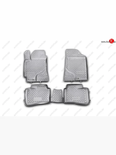 Комплект 3D ковриков салона Element (полиуретан) KIA Cerato 2 TD седан (2008-2013)