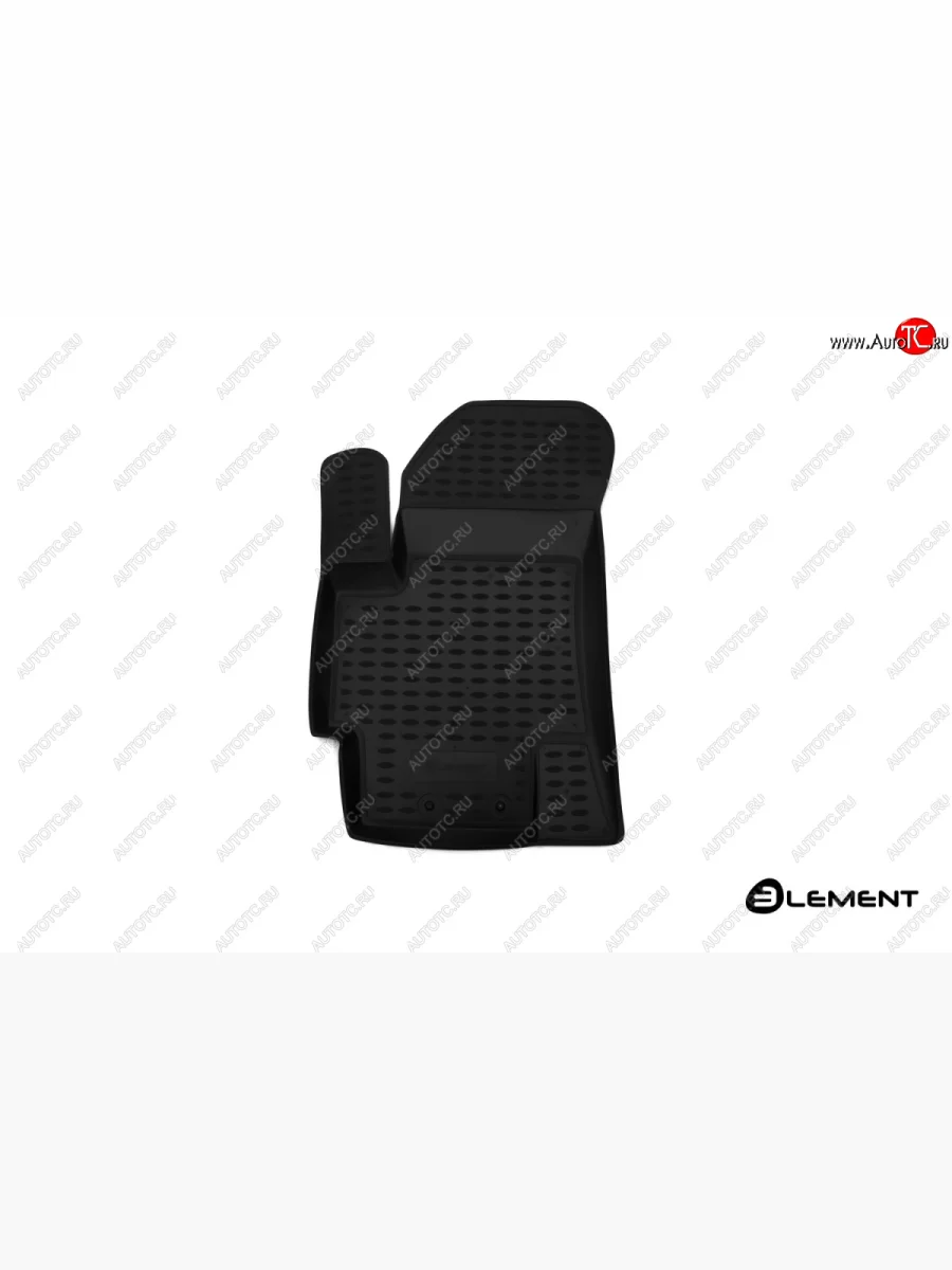 Водительский коврик салона Element (полиуретан) KIA Rio 2 JB дорестайлинг седан (2005-2009)  в Керчи Республика Крым