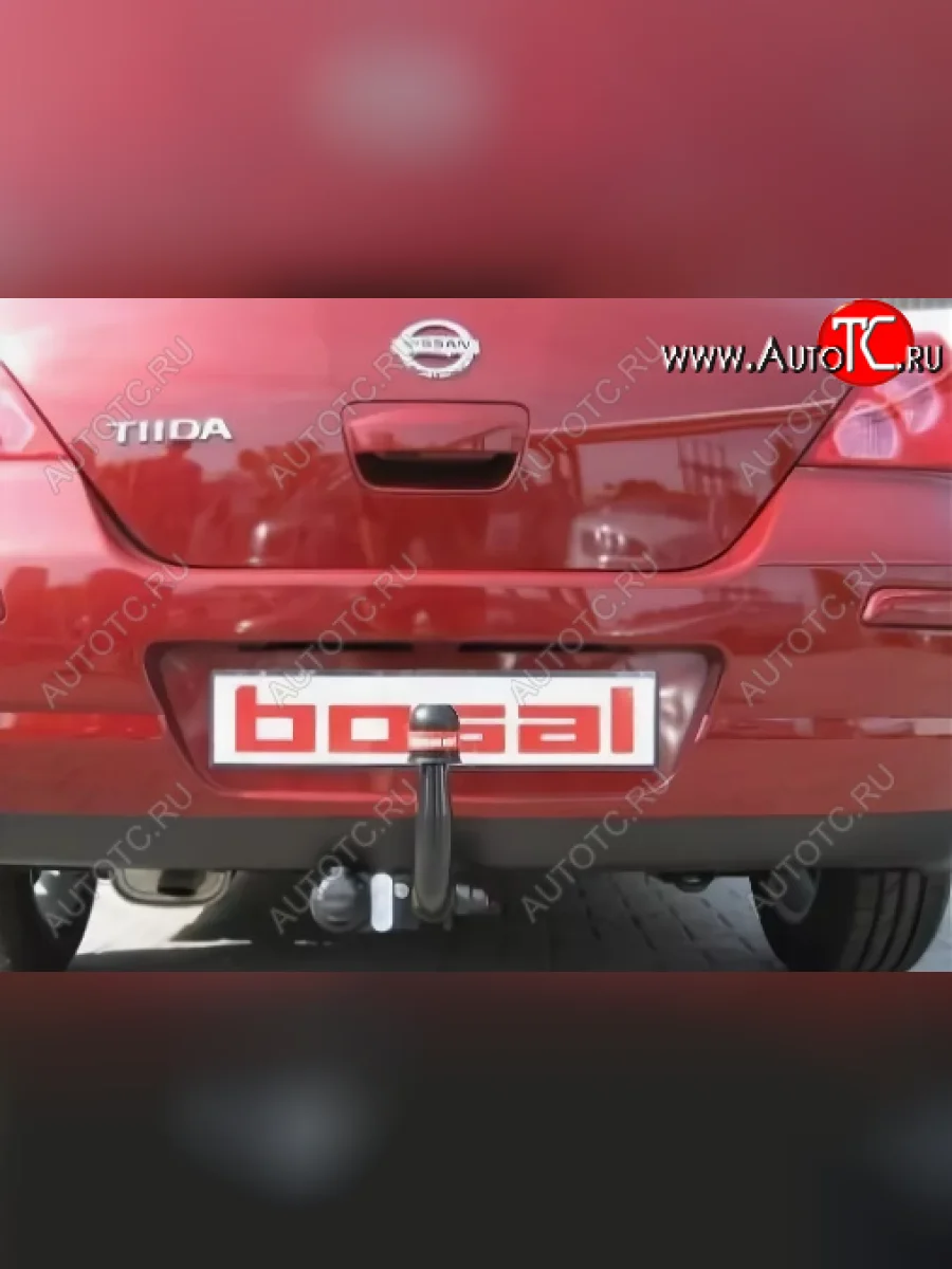 Фаркоп Bosal-Oris. (тип шара A) Nissan Tiida 3 C13 хэтчбек дорестайлинг (2015-2016)  в Самаре Самарской области