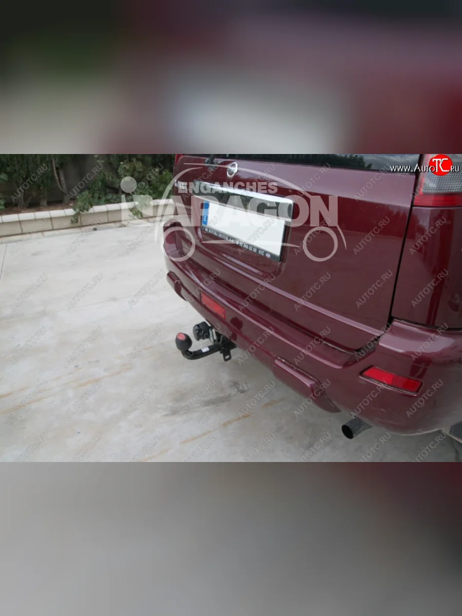 Фаркоп Aragon. (шар A) Nissan X-trail 1 T30 дорестайлинг (2000-2003)  в Самаре Самарской области