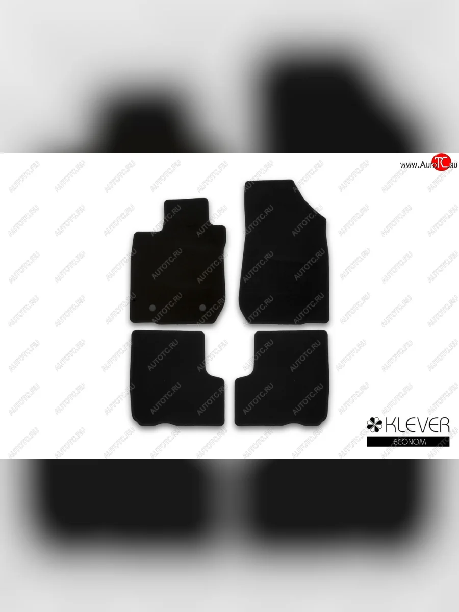 Текстильные коврики салона Klever Econom Лада ВАЗ Ларгус дорестайлинг R90 (2012-2021)  в Самаре Самарской области