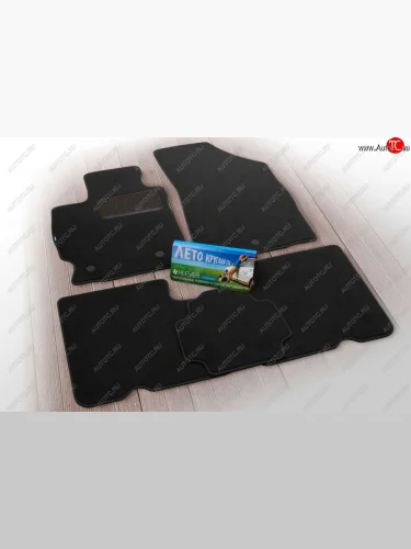 Текстильные коврики салона Klever Premium (Черные) Лада ВАЗ Веста  2180 - Веста Кросс NG ( 2180,  SW 2181)