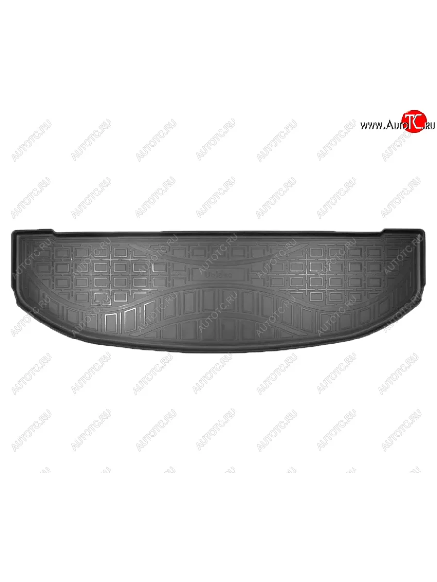 Коврик багажника Norplast Unidec (7 мест, разложенный 3-й ряд) KIA Sorento MQ4 (2020-2022) (Цвет: черный)  с доставкой в г. Керчь