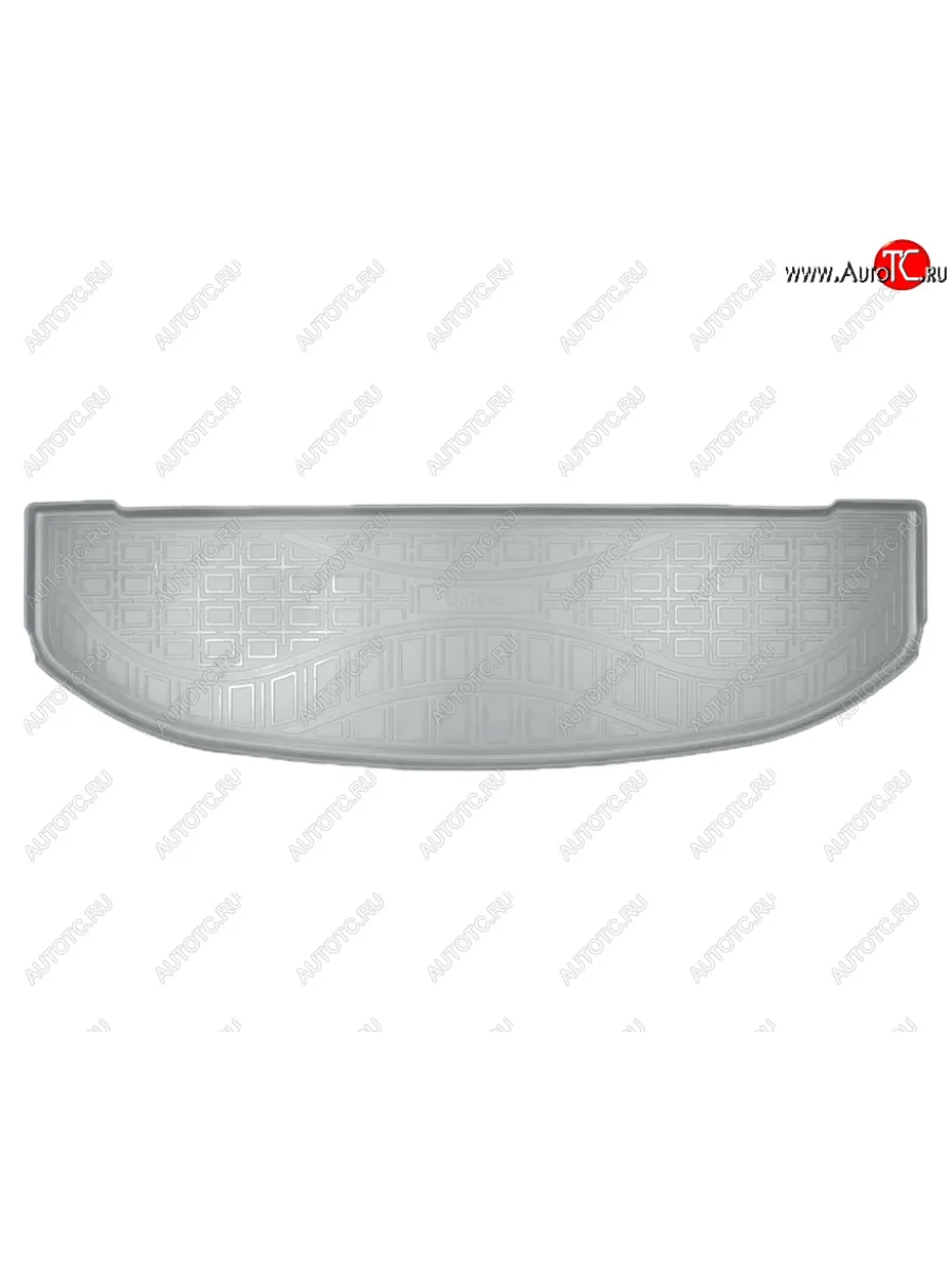 Коврик багажника Norplast Unidec (7 мест, разложенный 3-й ряд) KIA Sorento MQ4 (2020-2022) (Цвет: серый)  в Воронеже Воронежской области