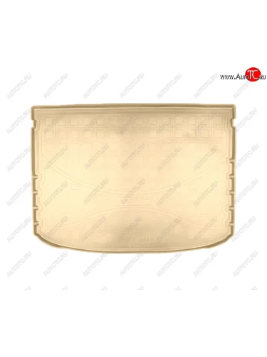 Коврик багажника Norplast Unidec (Цвет: бежевый) Mitsubishi Eclipse Cross GK дорестайлинг (2017-2021)