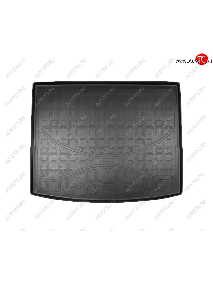 Коврик багажника Norplast Unidec (4х4 с органайзером) Skoda Karoq NU7 дорестайлинг (2017-2021) (Цвет: черный)  в Самаре Самарской области