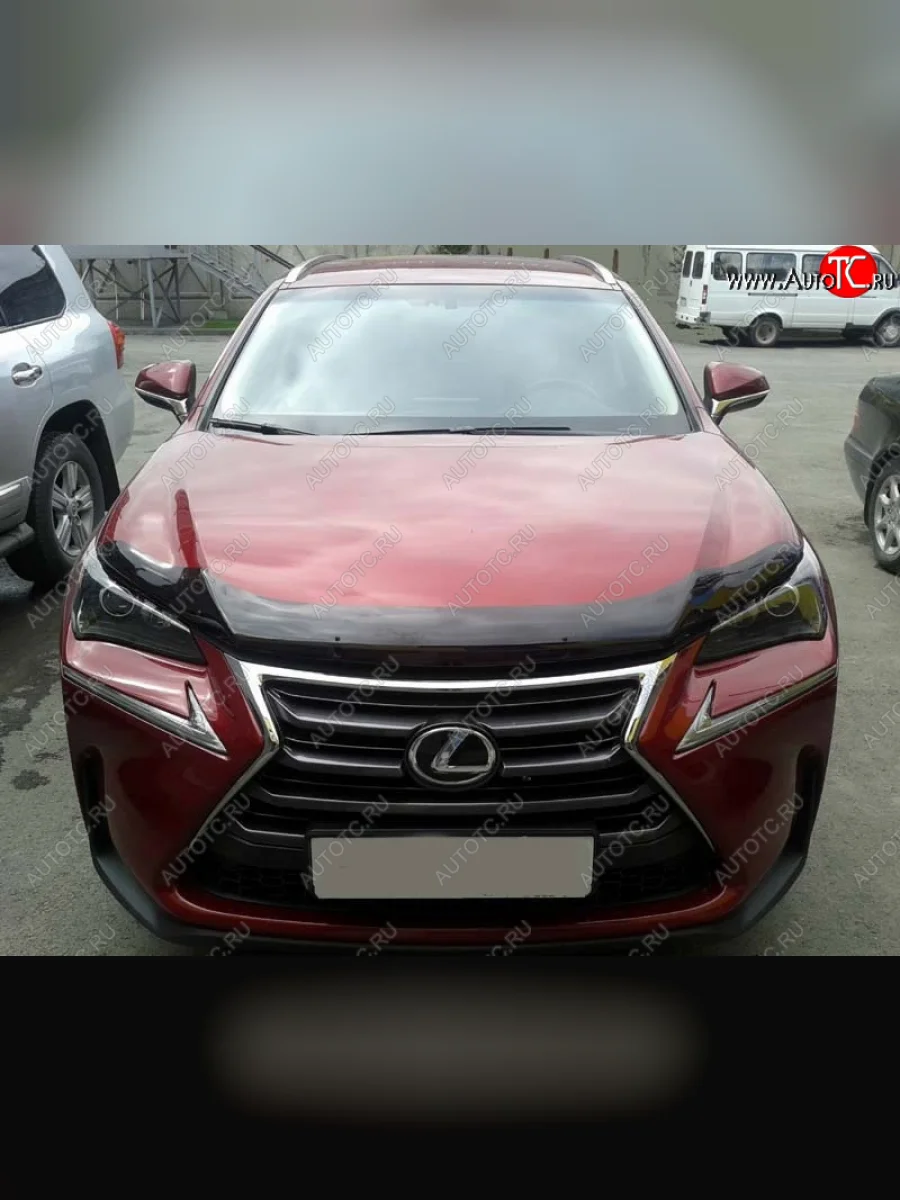 Дефлектор капота SIM Lexus NX200 Z10 дорестайлинг (2014-2017)  с доставкой в г. Керчь