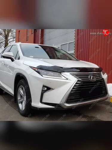 Дефлектор капота SIM Lexus RX350 AL20 дорестайлинг (2015-2019)