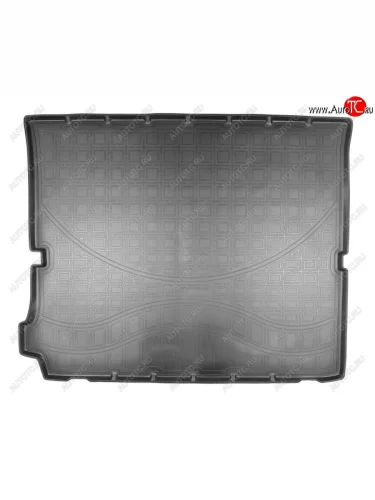 Коврик багажника Norplast Unidec (сложенный 3-й ряд) (Цвет: черный) Peugeot 5008 T87 рестайлинг (2020-2024)