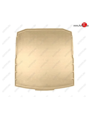 Коврик багажника Norplast Unidec (Цвет: бежевый) Skoda Octavia A8 универсал (2019-2022)