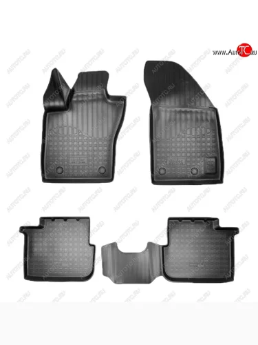 Коврики салона Norplast Unidec (Цвет: черный) Fiat Tipo ( 358,  357) (2015-2021) универсал дорестайлинг, хэтчбэк 5 дв. дорестайлинг