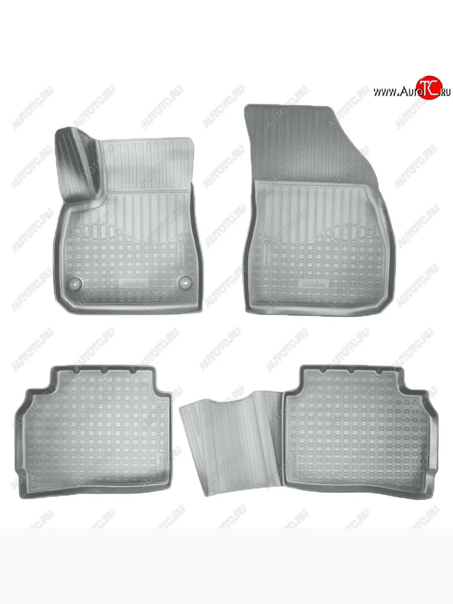 Коврики салона Norplast Unidec Chevrolet Malibu 9 (2016-2025) (Цвет: серый)  в Самаре Самарской области
