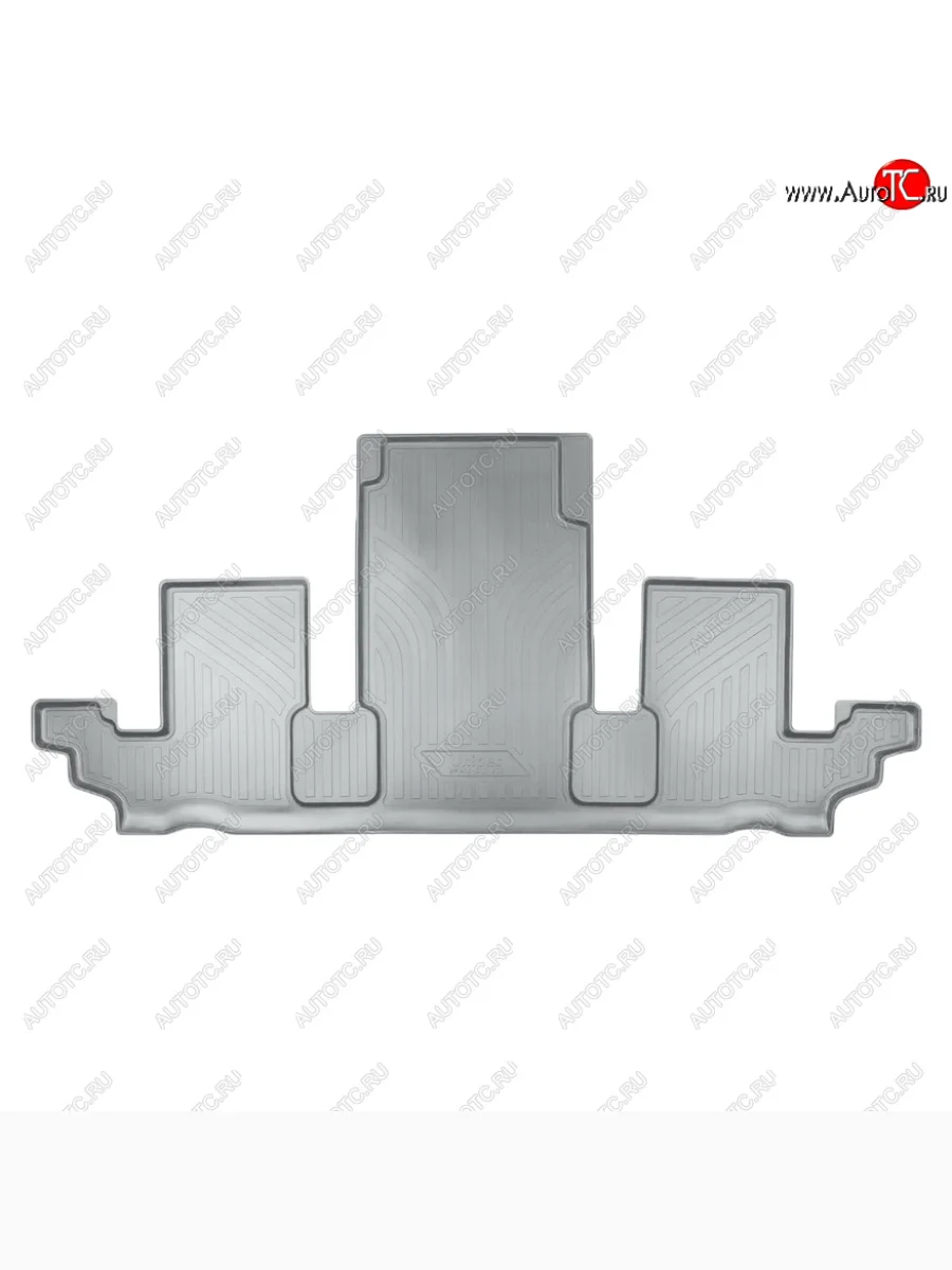 Коврик салона Norplast Unidec (3 ряд) Chevrolet Traverse дорестайлинг (2017-2022) (Цвет: серый)  в Самаре Самарской области