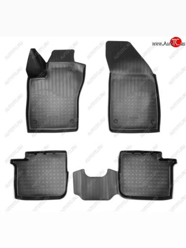 Коврики салона Norplast Unidec (Цвет: черный) Dodge Neon FCA (2016-2020)