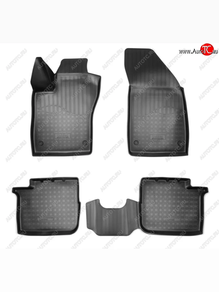 Коврики салона Norplast Unidec  Dodge Neon (2016-2020), Fiat Tipo (2015-2021) (Цвет: черный)  в Самаре Самарской области