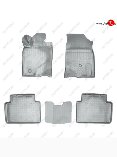 Коврики салона Norplast Unidec (Цвет: серый) Honda Civic FC  седан дорестайлинг (2016-2019)