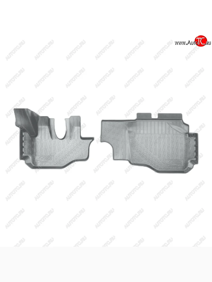 Коврики салона Norplast Unidec Hyundai HD-35 (2011-2025) (Цвет: серый)  в Воронеже Воронежской области