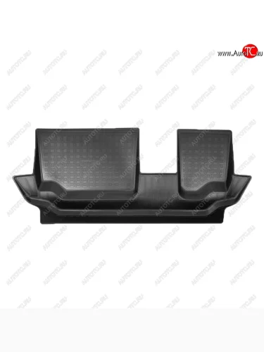 Коврики салона Norplast Unidec (3 ряд) (Цвет: черный) Seat Tarraco KN2 (2018-2025)