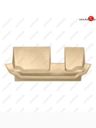 Коврики салона Norplast Unidec (3 ряд) (Цвет: бежевый) Seat Tarraco KN2 (2018-2025)