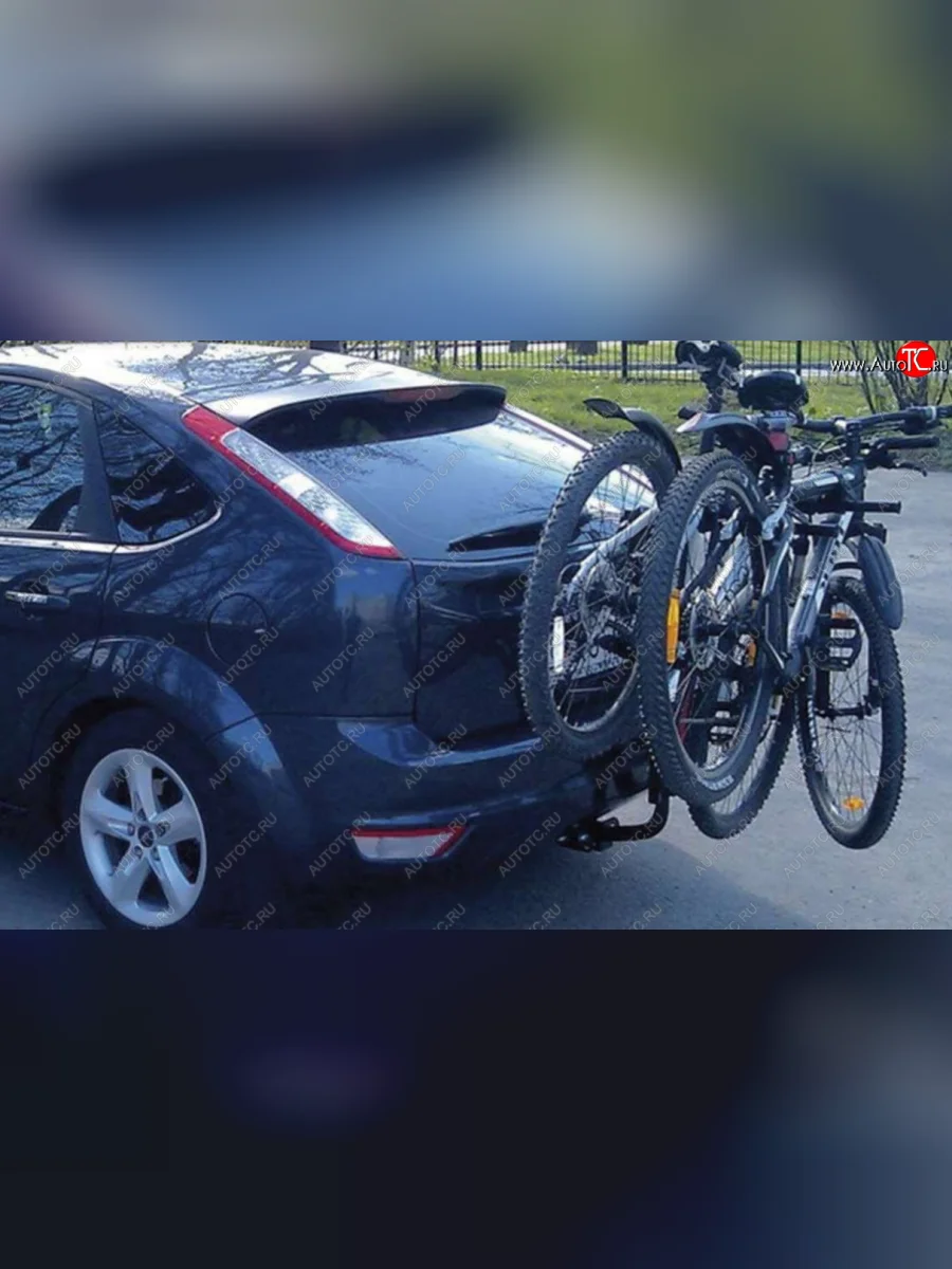 Велокрепление на фаркоп Twin Rider (2 велосипеда) SSANGYONG Korando 3 дорестайлинг (2010-2025)