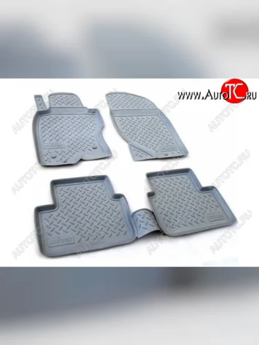 Комплект ковриков салона Element (полиуретан) (Черные) Nissan Teana 1 J31 дорестайлинг (2003-2005)