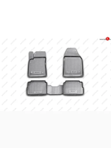 Комплект ковриков салона Element (полиуретан) (Черные) Opel Vectra C лифтбэк рестайлинг (2005-2008)