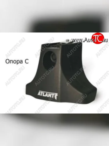 Багажник в сборе Атлант (тип опор С в штатные места) (Аэродинамические поперечины) Ford S-Max ( 1,  CJ) (2006-2019) дорестайлинг, рестайлинг