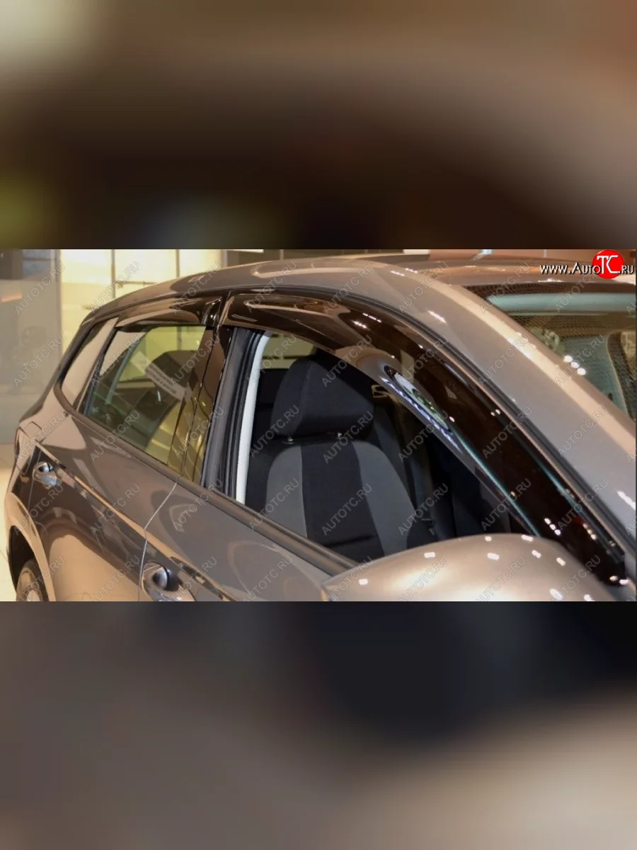 Дефлектора окон SIM  Skoda Karoq (2017-2025) NU7  с доставкой в г. Керчь