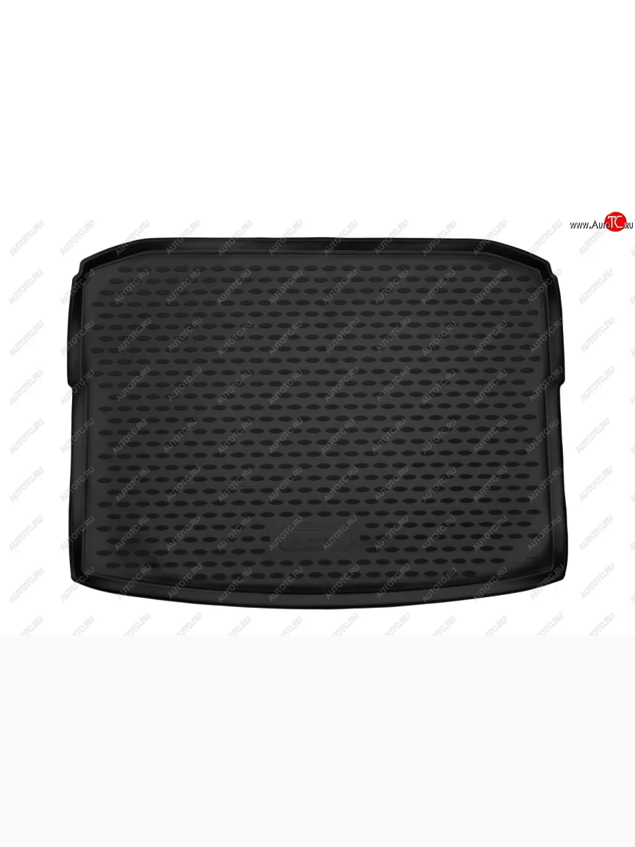 Коврик багажника Element (полиуретан, 2WD, для РФ)  Skoda Karoq (2017-2021) NU7 (Черный)  в Самаре Самарской области