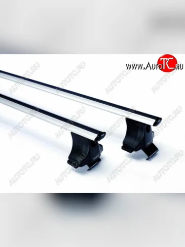 Багажник в сборе Атлант (тип опор B в обхват дверного проема) (Аэродинамические поперечины) Hyundai NF (2004-2008)