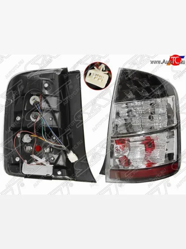 Правый задний фонарь SAT Toyota Prius  XW20 (2003-2005) дорестайлинг