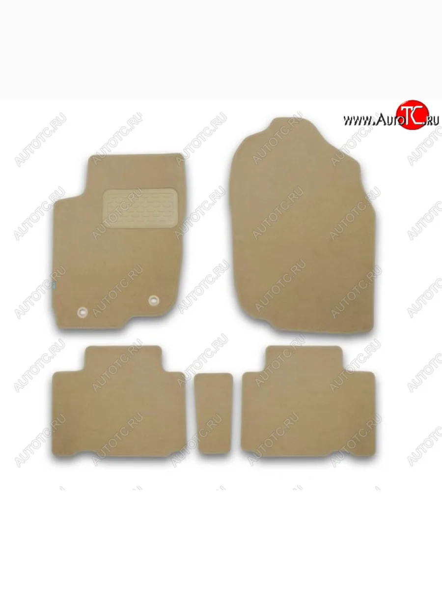 Текстильные коврики салона Klever Premium Subaru XV GT/G24 дорестайлинг (2017-2021) (Бежевые)  в Керчи Республика Крым
