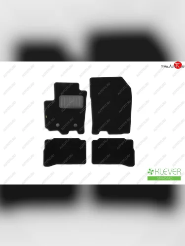Текстильные коврики салона Klever Standart (Черные) Suzuki Vitara  LY (2015-2025) дорестайлинг, рестайлинг