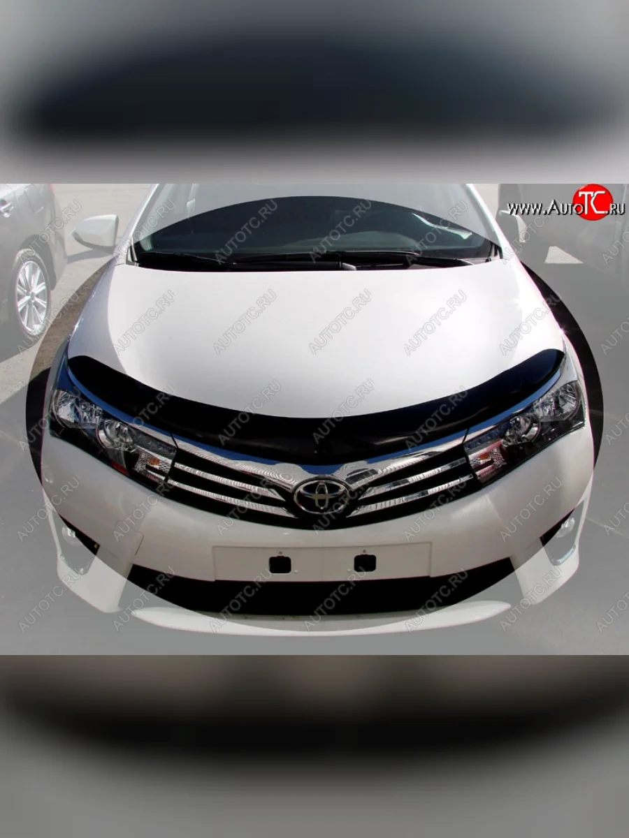 Дефлектор капота SIM  Toyota Corolla (2012-2016) E170, E180  в Самаре Самарской области