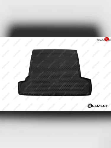 Коврик багажника Element (полиуретан) П.Р (Черный) Toyota Hilux Surf  N210 (2002-2009) дорестайлинг, рестайлинг