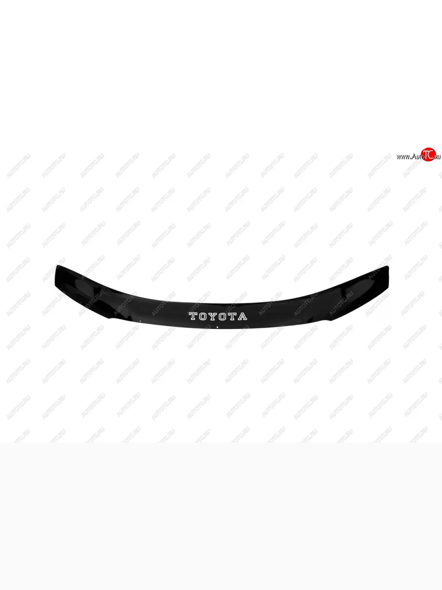 Дефлектор капота REIN (ЕВРО крепеж) Toyota Land Cruiser 200 дорестайлинг (2007-2012)  в Самаре Самарской области