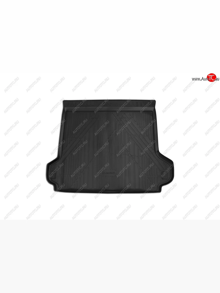 Коврик багажника 5 мест Element (полиуретан) Toyota Land Cruiser Prado J150 1-ый рестайлинг (2013-2017) (Черные)  в Самаре Самарской области