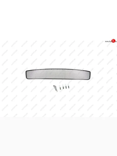 Сетка на бампер внешняя Arbori (Черная 15 мм) Volkswagen Caddy  2K (2010-2015) рестайлинг