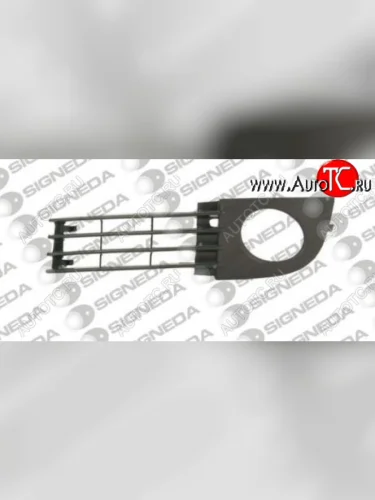 Левая вставка под ПТФ в передний бампер SIGNEDA Audi A6  C5 (2001-2004) рестайлинг, седан, рестайлинг, универсал