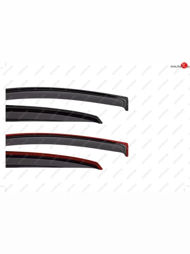 Дефлектора окон SIM Volkswagen Tiguan  Mk2 (2016-2022) дорестайлинг, рестайлинг