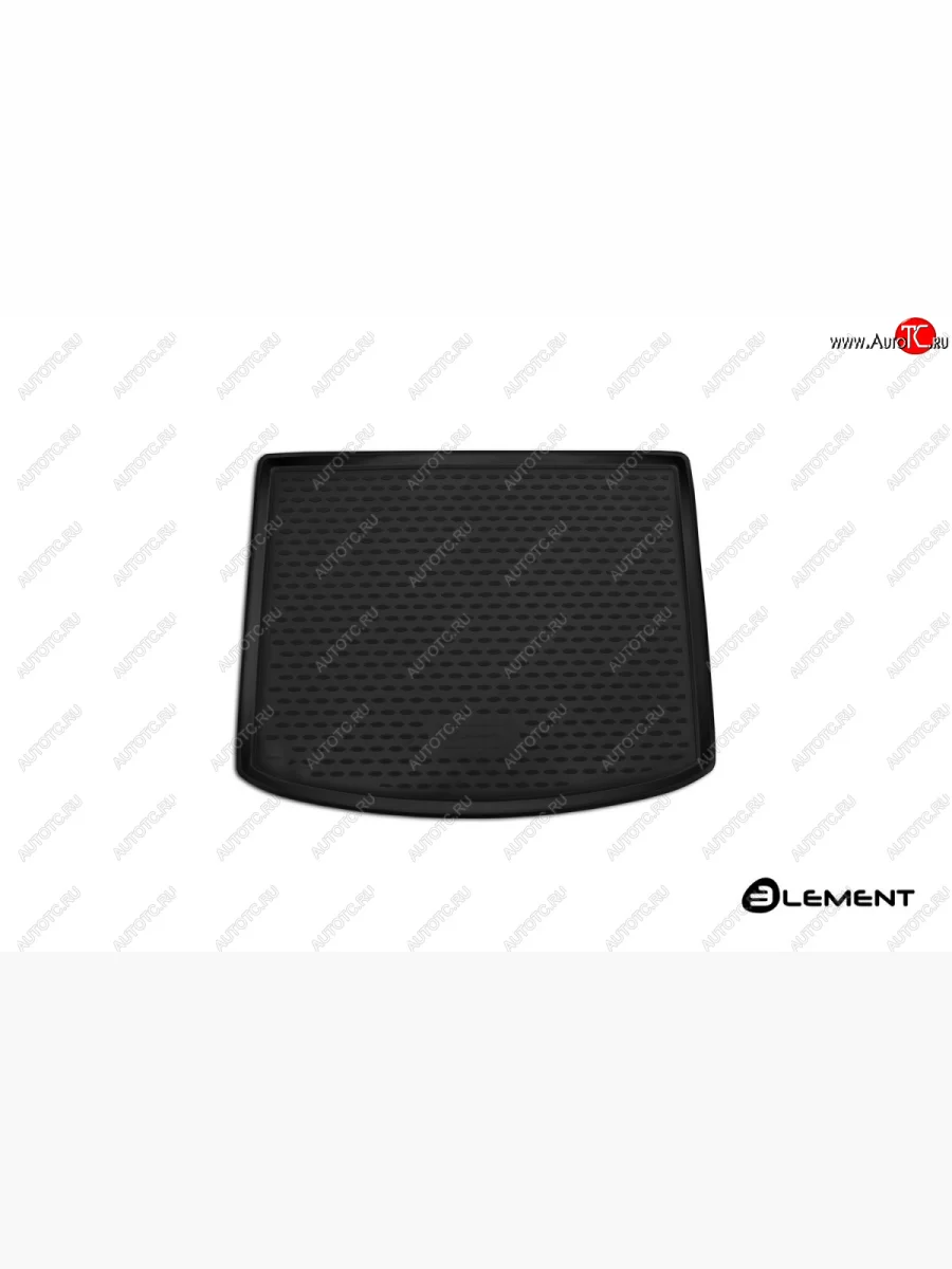 Коврик багажника Element (полиуретан, Европа)  Volvo V40 (2012-2020) хэтчбэк (Черный)  в Керчи Республика Крым
