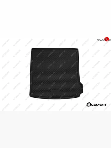 Коврик багажника Element (полиуретан) (Европа) (Черный) Volvo V90 (2016-2020) дорестайлинг
